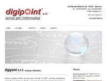 Tablet Screenshot of digipoint.it